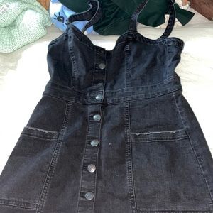 Black tight dress, extremely stretchy, shaping, like new.